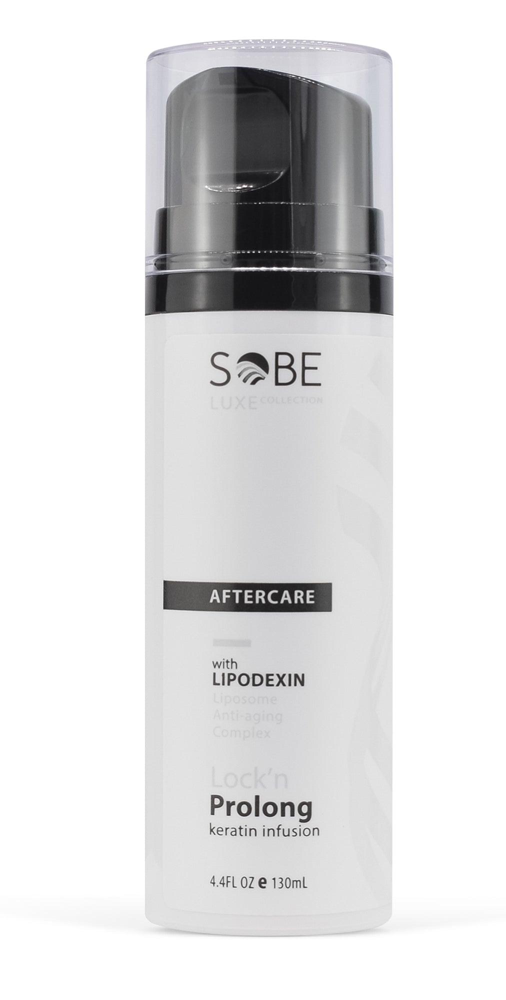 SOBE LUXE - Lock'n Prolong Keratin Infusion | with Keratin, Panthenol, Amino Acids, Jojoba Seed Oil, Peptides, Walnut Oil & Argan Oil - 4.4 Oz
