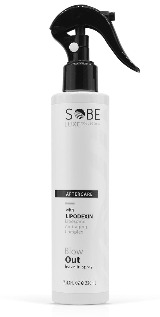 Heat Protectant Spray, 7.43 Fl Oz - Blow Dry, Thermal Styling For All Hair Types, Leaves Hair Shiny, Frizz-Free and Smooth Finish