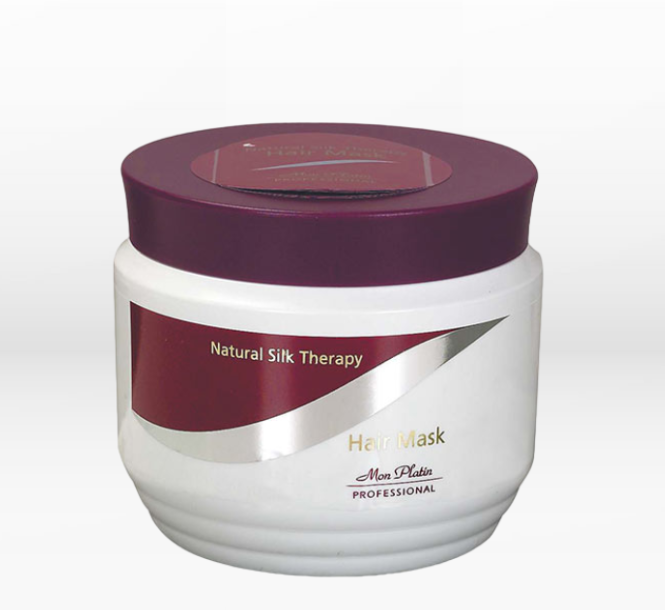 Mon Platin Hair Mask with Black Caviar & Silk Protein 250ml (8.5fl oz)