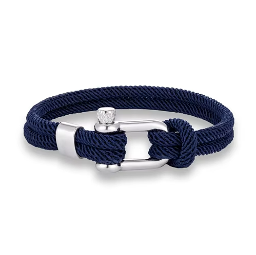 Hand-woven Nylon Rope Bracelet for Men
