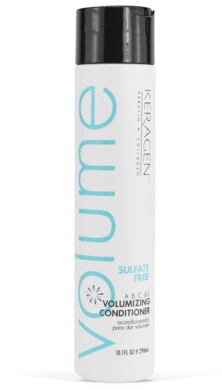 KERAGEN – Sulfate-Free Volumizing Conditioner for Fine Hair 10.1fl oz (298ml)